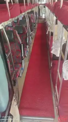 Jagan Travels Bus-Seats layout Image
