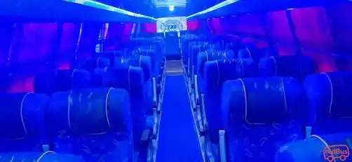 Santosh Travels Bus-Seats layout Image