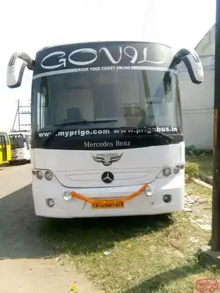 Prigo Travels Bus-Front Image