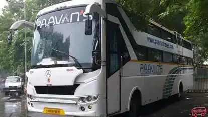 Paavan bus service Bus-Side Image