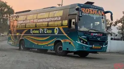 Humrahi Travels Bus-Front Image