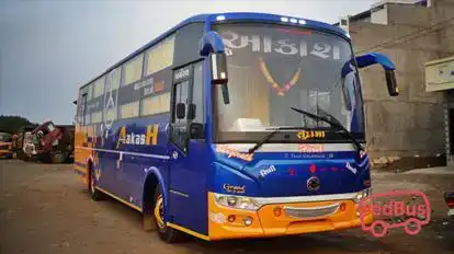 Aakash Travels Bus-Front Image