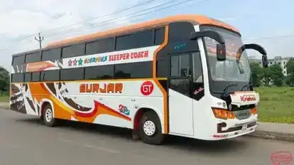 Aakash Travels Bus-Side Image
