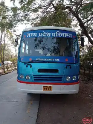 Pallavi Madhya Pradesh Parivahan Travels Bus-Front Image