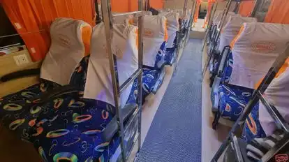 Bhavana Tours and Travels Bus-Seats layout Image