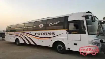 Poorna Travels Bus-Side Image