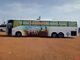 Blue Birds Travels Bus-Front Image