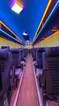 Khajuraho Travels Bus-Seats layout Image