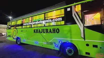 Khajuraho Travels Bus-Side Image