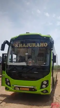 Khajuraho Travels Bus-Front Image