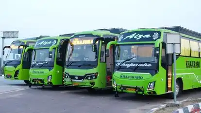 Khajuraho Travels Bus-Front Image