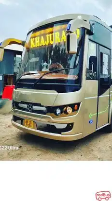 Khajuraho Travels Bus-Front Image