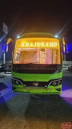 Khajuraho Travels Bus-Front Image