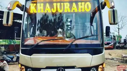 Khajuraho Travels Bus-Front Image