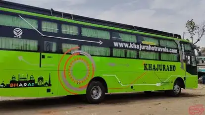 Khajuraho Travels Bus-Side Image