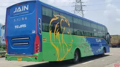Jain Travels Dekho India Dekho Bus-Side Image