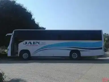 Jain Travels Dekho India Dekho Bus-Front Image