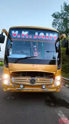 Jain Travels Dekho India Dekho Bus-Front Image