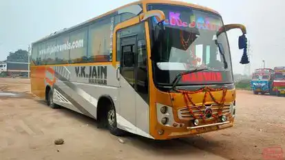 Jain Travels Dekho India Dekho Bus-Side Image