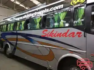 Sikandar Travels Bus-Seats layout Image