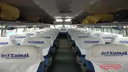 Sri Tulasi Tours and Travels Bus-Seats layout Image
