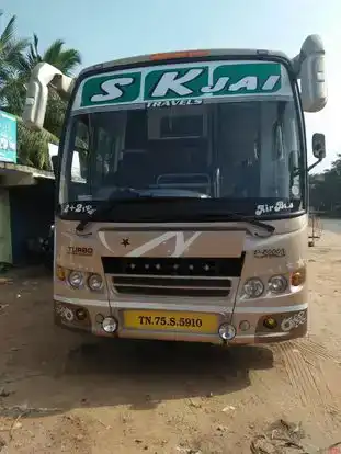 SK Jai Travels Bus-Front Image