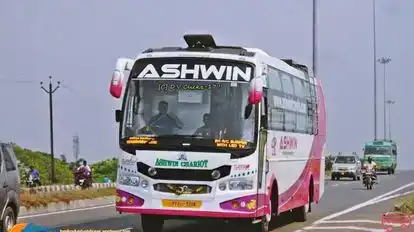 Ashwin Roadways Pvt.Ltd Bus-Front Image