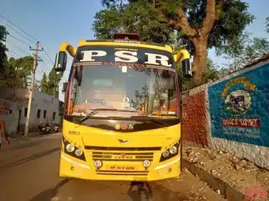 P S R Travels Bus-Front Image