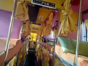 P S R Travels Bus-Seats layout Image