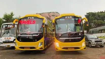 P S R Travels Bus-Front Image