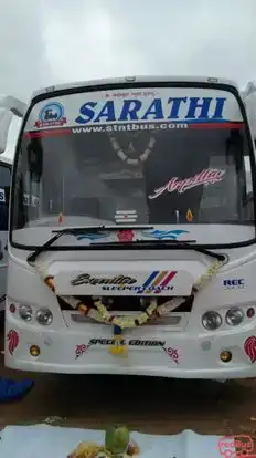 Sarathi Tours and Travels Bus-Front Image