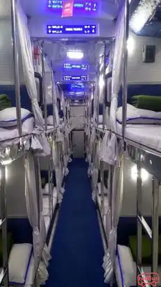 Sarathi Tours and Travels Bus-Seats layout Image