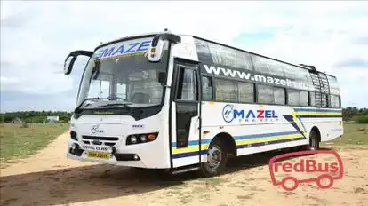 Mazel Travels Bus-Front Image