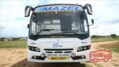 Mazel Travels Bus-Front Image