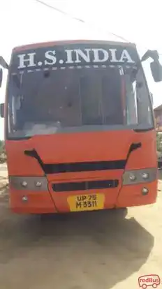 H S India Tour and Tour Bus-Front Image