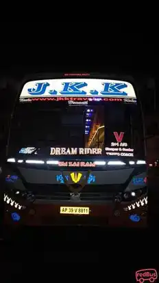 Jkk Travels Bus-Front Image