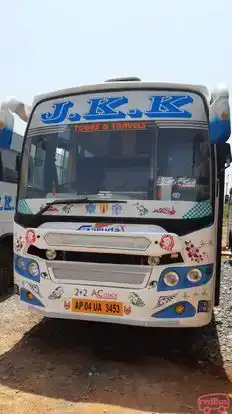 Jkk Travels Bus-Front Image