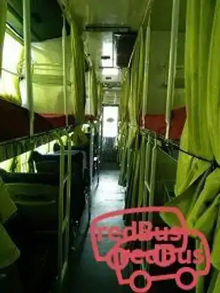 Alpha Travels Bus-Seats layout Image