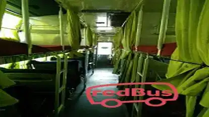 Alpha Travels Bus-Seats layout Image