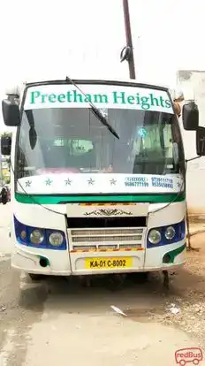 Preetham Heights Bus-Front Image