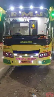 RMJ Travels Bus-Front Image