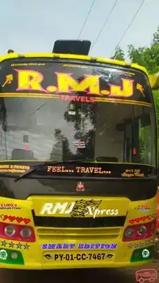 RMJ Travels Bus-Front Image