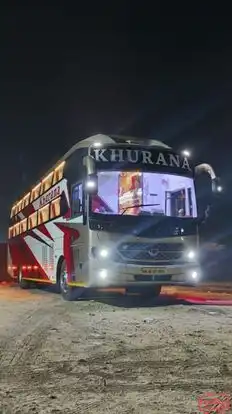 Khurana Travel Services Bus-Front Image