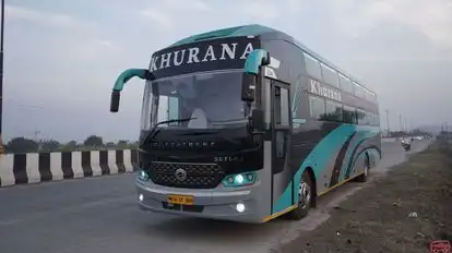 Khurana Travel Services Bus-Front Image