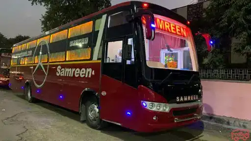 Samreen Travels Bus-Front Image