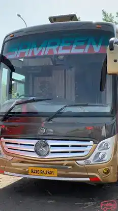 Samreen Travels Bus-Front Image