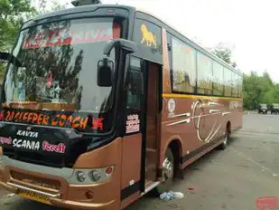 Kalpana Travels 7 Bus-Front Image