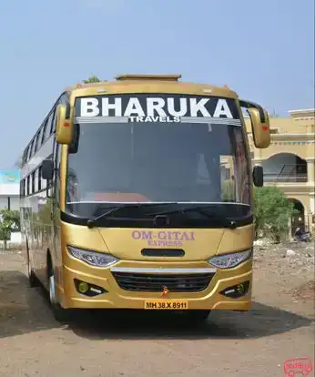 Bharuka Travels Bus-Front Image