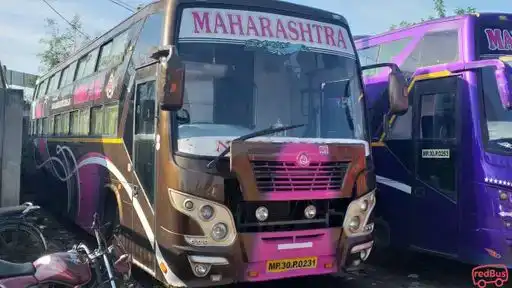 Maharashtra  Travels Bus-Front Image