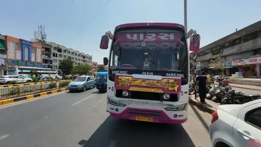 Paras Travels Bus-Front Image